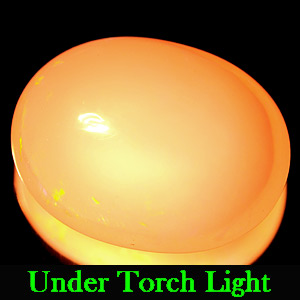5.34 Ct. Oval Cabochon Natural Multi Color Opal Sudan