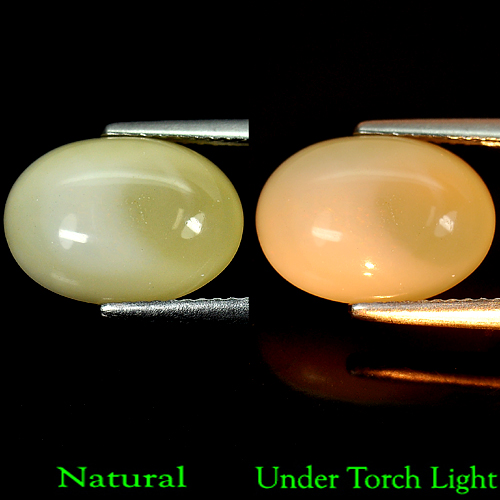 4.26 Ct. Oval Cabochon Natural Multi Color Opal Sudan