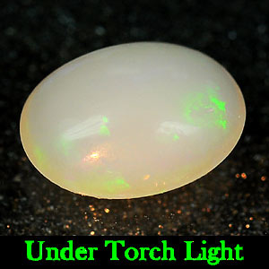 0.46 Ct. Oval Cabochon Natural Multi Color Opal Sudan