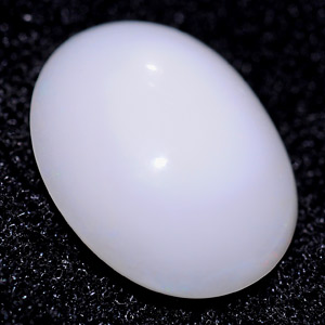 3.29 Ct. Oval Cabochon Natural White Color Opal Sudan