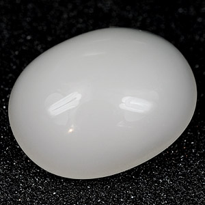8.42 Ct. Oval Cabochon Natural White Color Opal Sudan