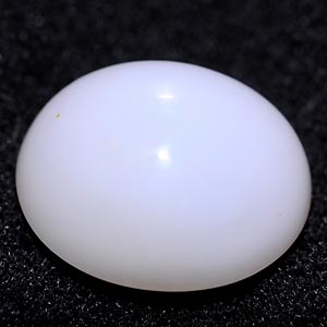 8.27 Ct. Oval Cabochon Natural White Color Opal Sudan