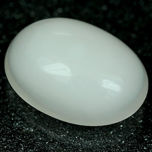 3.64 Ct. Oval Cabochon Natural White Color Opal Sudan