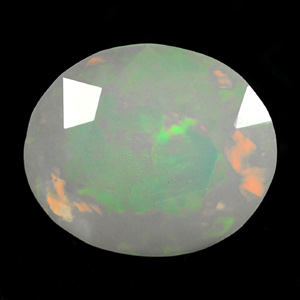 1.18 Ct. Oval Natural Multi Color Opal Sudan Unheated