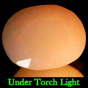 1.08 Ct. Oval Natural Multi Color Opal Unheated Sudan