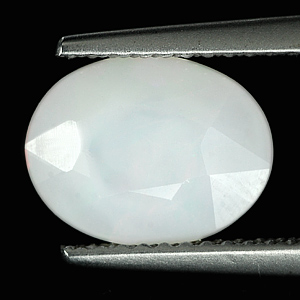 1.36 Ct. Oval Natural White Opal Unheated Sudan Gem