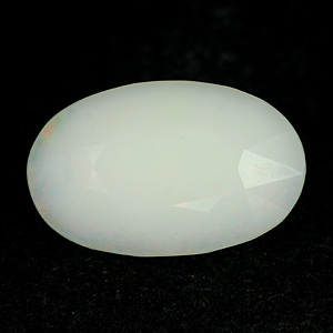 11.30 Ct. Oval Natural White Opal Unheated Sudan Gem