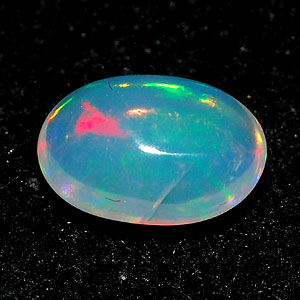 0.92 Ct. Oval Cabochon Natural Multi Color Opal Sudan