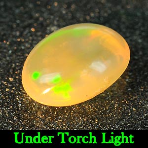 0.51 Ct. Oval Cabochon Natural Multi Color Opal Sudan