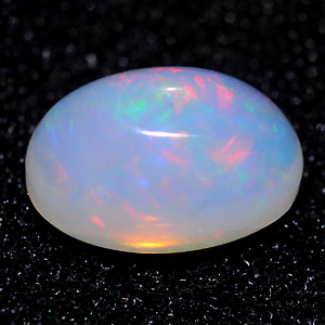1.21 Ct. Oval Cabochon Natural Multi Color Opal Sudan