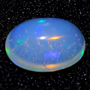 1.11 Ct. Oval Cabochon Natural Multi Color Opal Sudan