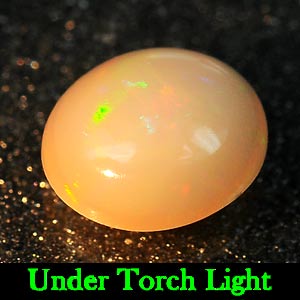 0.52 Ct. Oval Cabochon Natural Multi Color Opal Sudan