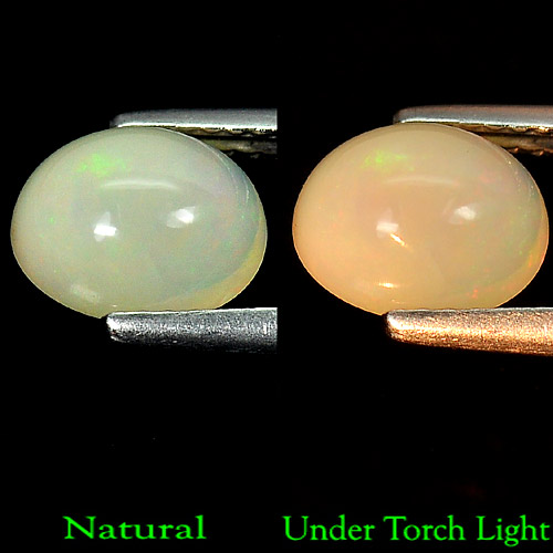 1.41 Ct. Oval Cabochon Natural Multi Color Opal Sudan