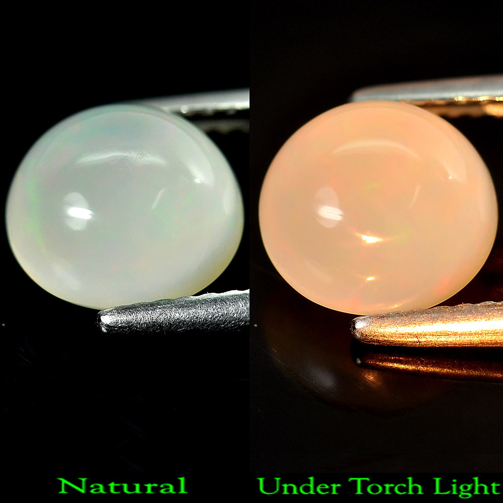 2.15 Ct. Oval Cabochon Natural Multi Color Opal Sudan