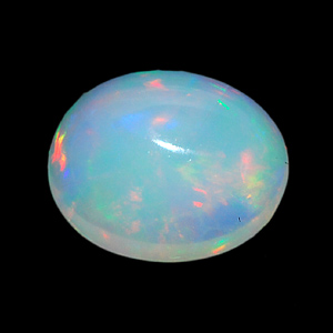 1.63 Ct. Oval Cabochon Natural Multi Color Opal Sudan