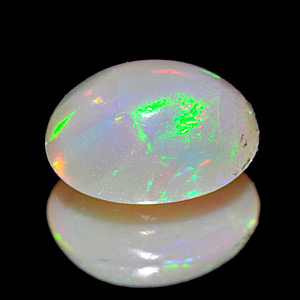 Unheated 0.58 Ct. Natural Multi Color Opal Sudan Gem
