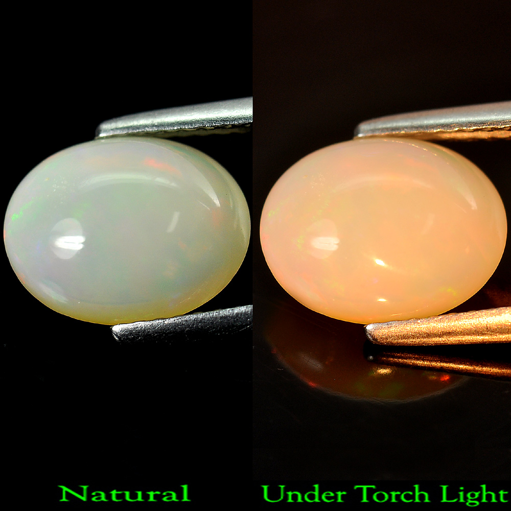 Unheated 2.23 Ct. Natural Multi Color Opal Sudan Gem