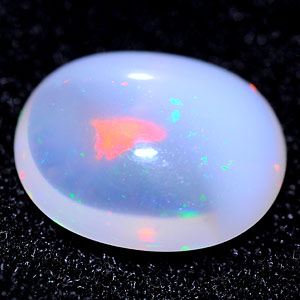 3.36 Ct. Oval Cab Natural Multi Color Opal Sudan Gem