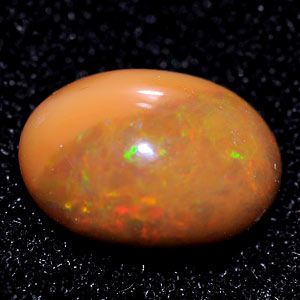 1.41 Ct. Oval Cab Natural Multi Color Opal Sudan Gem