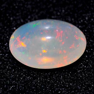 1.63 Ct. Oval Cab Natural Multi Color Opal Sudan Gem