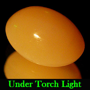 0.60 Ct. Oval Cab Natural Multi Color Opal Sudan Gem