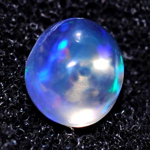 0.36 Ct. Oval Cab Natural Multi Color Opal Sudan Gem