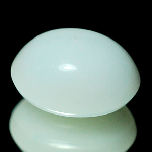 1.21 Ct. Oval Cab Natural White Opal Sudan Unheated Gem