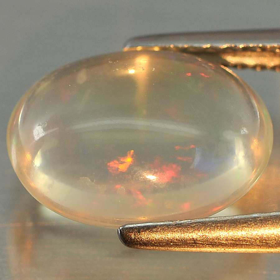 2.59 Ct. Oval Cab Natural Gem Multi Color Opal Sudan