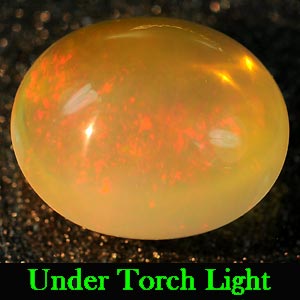 1.87 Ct. Oval Cab Natural Gem Multi Color Opal Sudan
