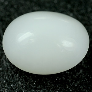 1.37 Ct. Oval Cab Natural Gem White Color Opal Sudan