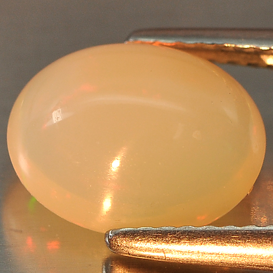 2.45 Ct. Oval Cab Natural Gem Multi Color Opal Sudan