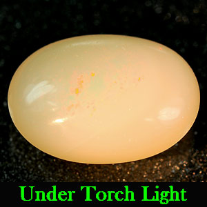 3.53 Ct. Oval Cab Natural Gem Multi Color Opal Sudan