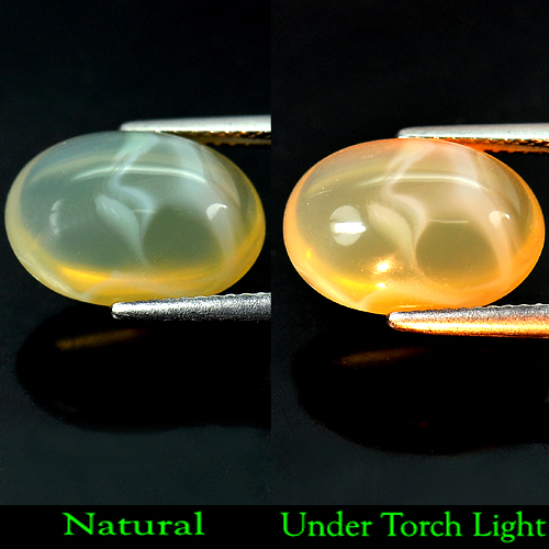 5.88 Ct. Oval Cab Natural Gem Multi Color Opal Sudan