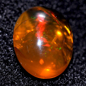 1.58 Ct. Oval Cab Natural Gem Multi Color Opal Sudan