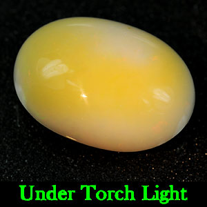 9.76 Ct. Oval Cab Natural Gem Multi Color Opal Sudan
