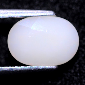 1.11 Ct. Oval Natural White Color Opal Sudan Unheated