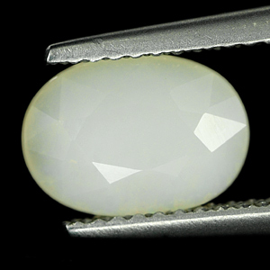 1.08 Ct. Oval Natural White Color Opal Sudan Unheated
