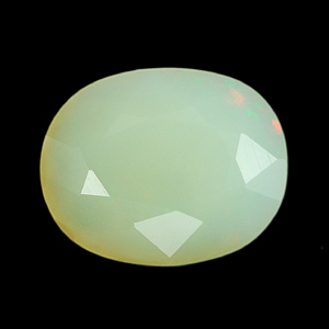 1.43 Ct. Oval Natural Multi Color Opal Sudan Unheated