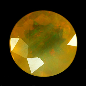 0.56 Ct. 5.8 Mm. Round Natural Multi Color Opal Sudan