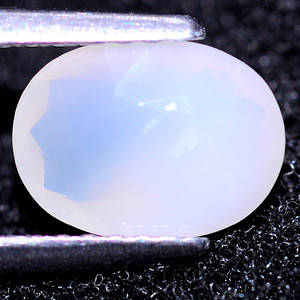 1.01 Ct. Oval Natural White Color Opal Sudan Unheated