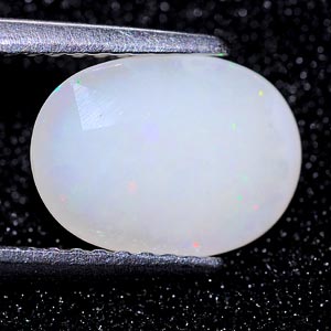 1.50 Ct. Oval Natural Multi Color Opal Sudan Unheated