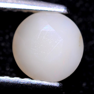 0.59 Ct. Calibrate Size Natural White Opal Sudan Gem