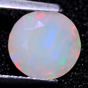 0.93 Ct. 5.5 Mm Natural Multi Color Opal Unheated Sudan