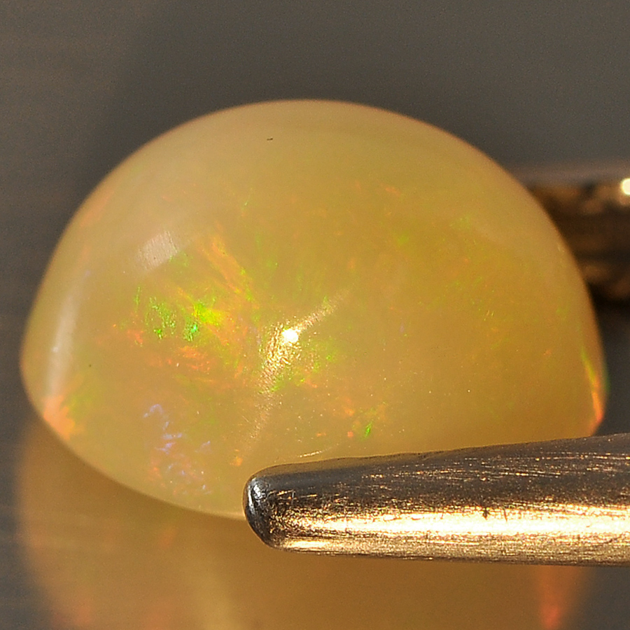 1.32 Ct. Oval Cab Natural Multi Color Opal Sudan Gem