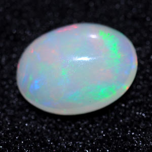 1.17 Ct. Oval Cab Natural Multi Color Opal Sudan Gem