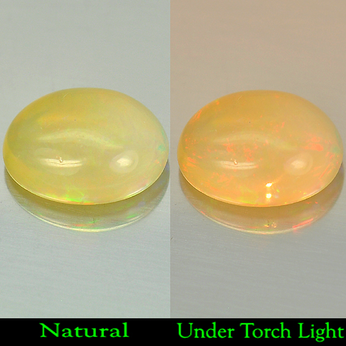 2.13 Ct. Oval Cab Natural Multi Color Opal Sudan Gem