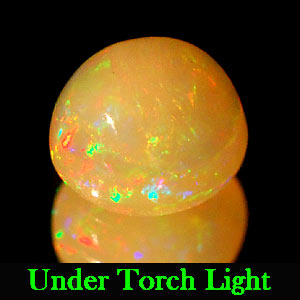 0.58 Ct. Oval Cabochon Natural Multi Color Opal Sudan