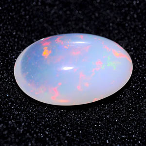 3.98 Ct. Oval Cabochon Natural Multi Color Opal Sudan
