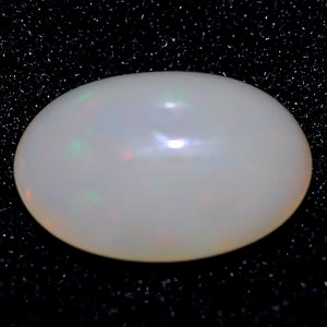 3.58 Ct. Oval Cabochon Natural Multi Color Opal Sudan