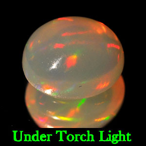 1.07 Ct. Oval Cab Natural Multi Color Opal Sudan Gem